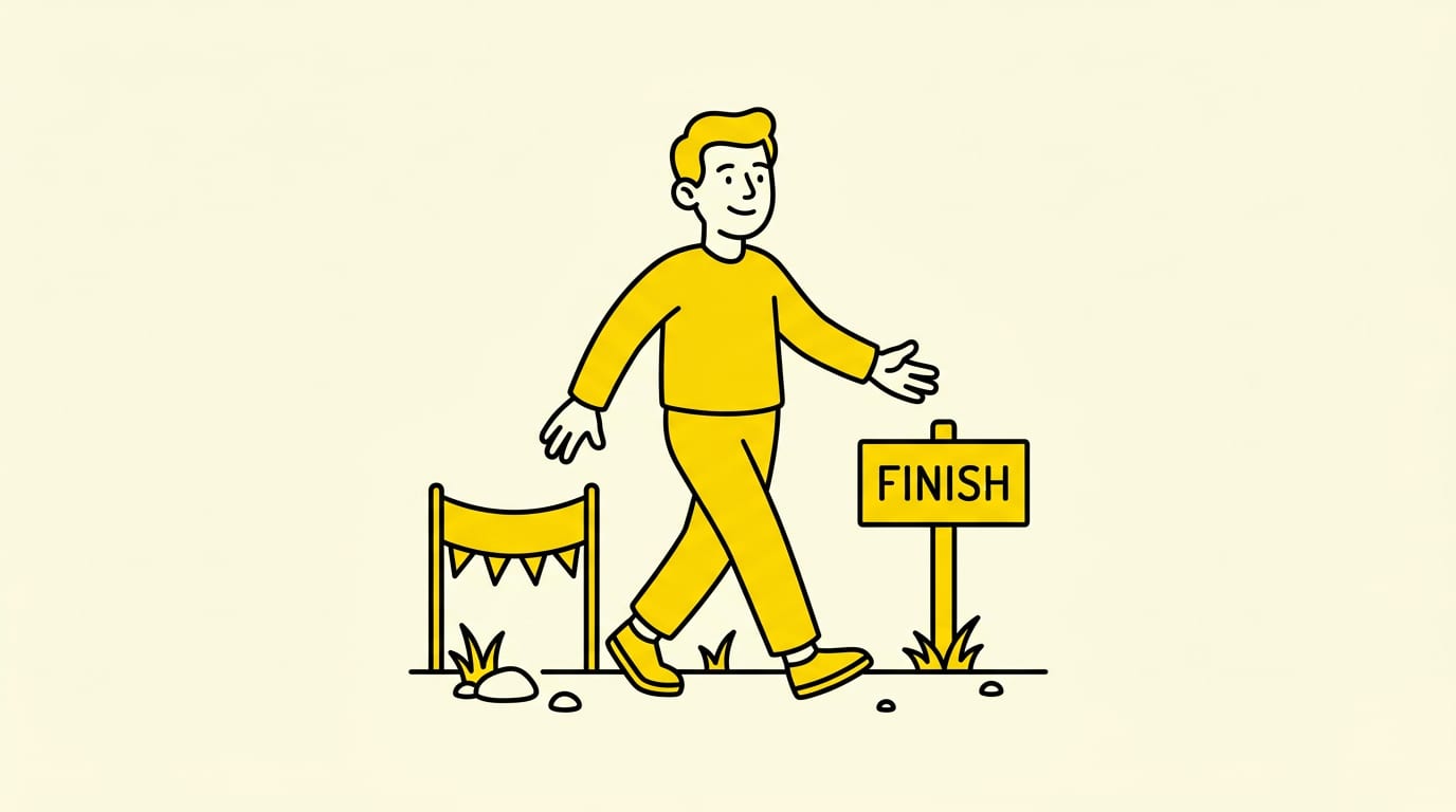 Finish the form without the fight.