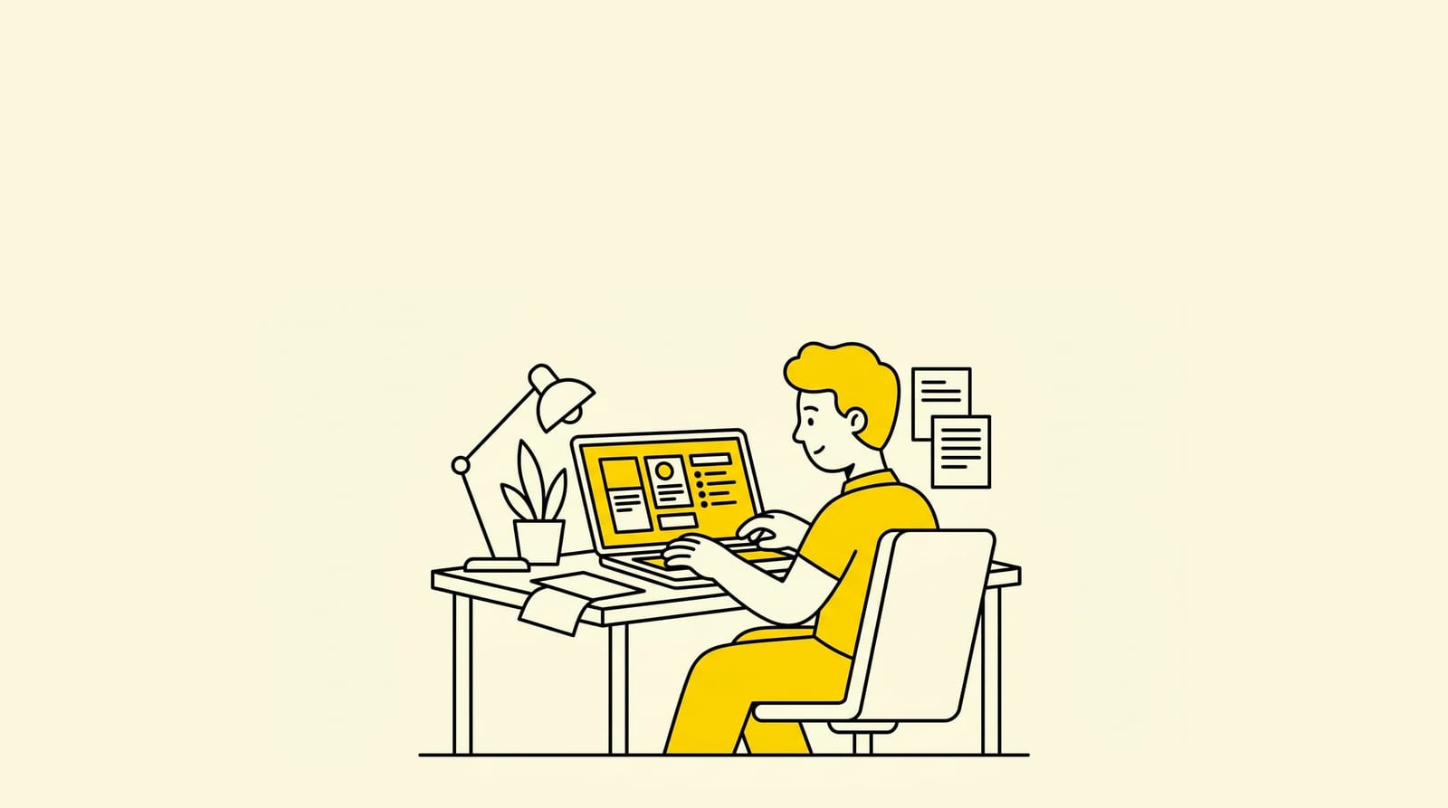 person browsing open job listings on a laptop